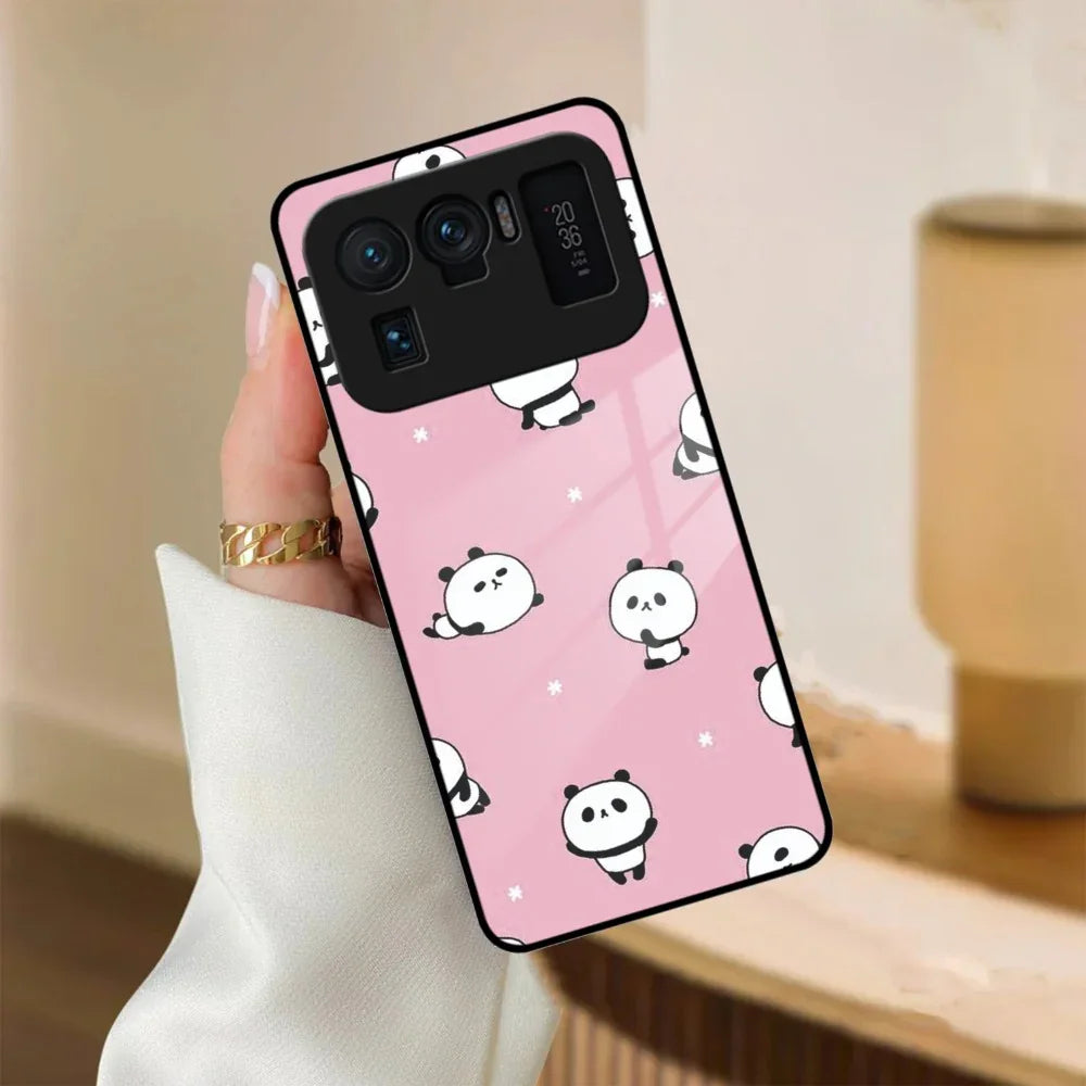 Cute Panda Pink Glass Case Cover For Redmi/Xiaomi - ShopOnCliQ