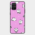 Cute Panda Pink Glass Case Cover For Oneplus 8T