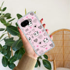 Cute Pink Panda Anti Yellow Case For Google Pixel 10a 5G
