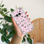 Cute Pink Panda Anti Yellow Case For Nothing Phone 2a 5G