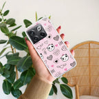 Cute Pink Panda Anti Yellow Case For OnePlus 10T 5G