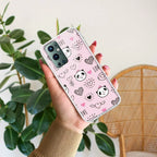 Cute Pink Panda Transparent Silicon Case For OnePlus - ShopOnCliQ