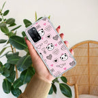 Cute Pink Panda Anti Yellow Case For Oppo A18 4G