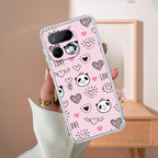 Cute Pink Panda Anti Yelllow Case For Realme 16 Pro 5G