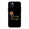 Cute Queen With Crown Glass Case For iPhone 12 Pro