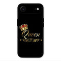 Cute Queen With Crown Glass Case For iPhone Air