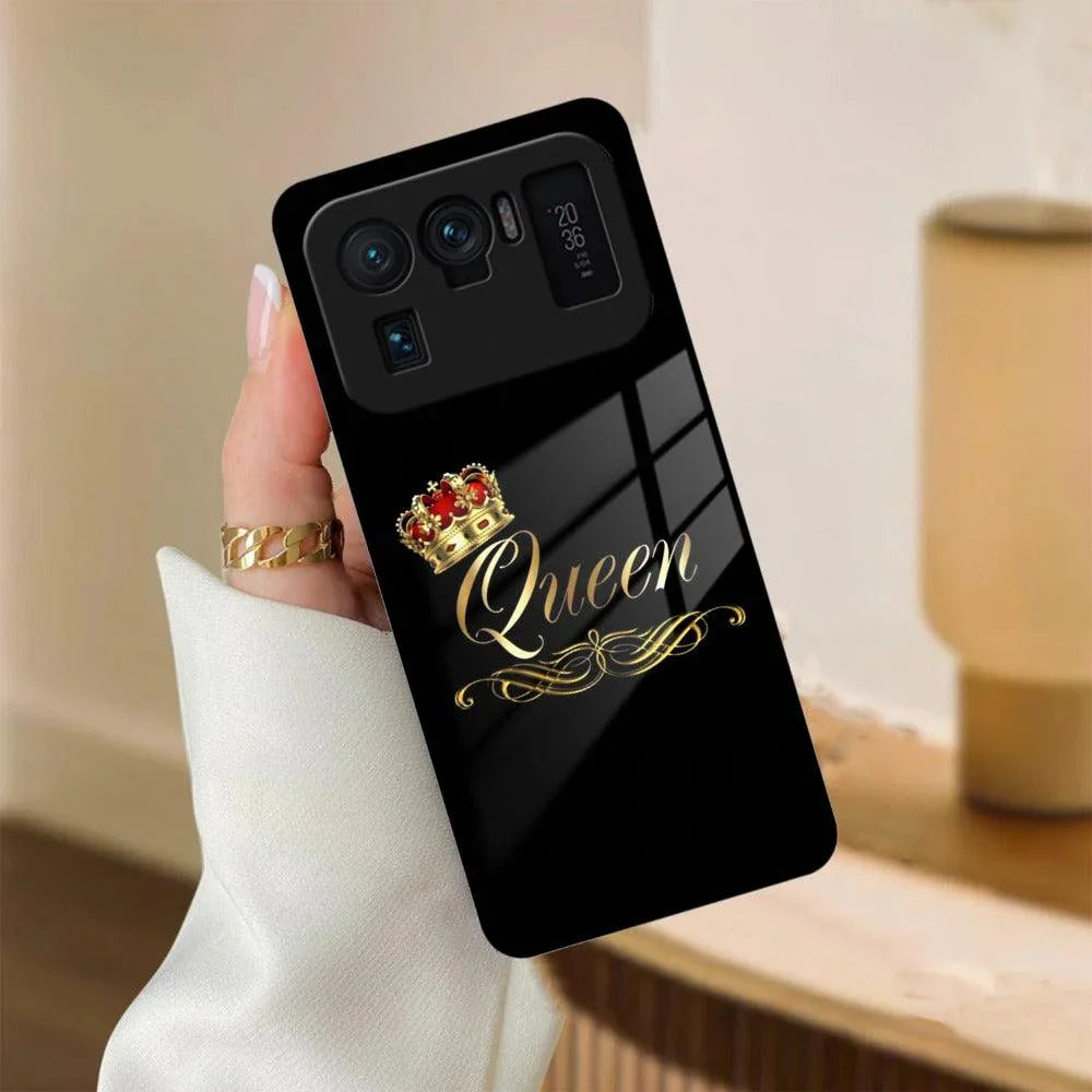 Cute Queen With Crown Glass Case For Redmi/Xiaomi - ShopOnCliQ