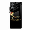 Cute Queen With Crown Glass Case For Motorola Edge 40 5G