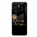 Cute Queen With Crown Glass Case For Motorola Edge 40