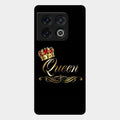 Cute Queen With Crown Glass Case For Oneplus 10 Pro 5G