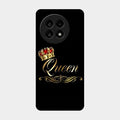 Cute Queen With Crown Glass Case For Oneplus 13R 5G
