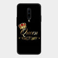 Cute Queen With Crown Glass Case For Oneplus 7 Pro