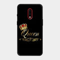 Cute Queen With Crown Glass Case For Oneplus 7