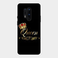 Cute Queen With Crown Glass Case For Oneplus 8 Pro