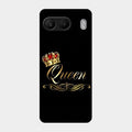Cute Queen With Crown Glass Case For Oneplus Nord 4 5G