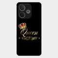 Cute Queen With Crown Glass Case For Oppo A5 Pro 5G