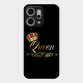 Cute Queen With Crown Glass Case For Oppo Reno 14 Pro 5G