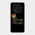 Cute Queen With Crown Glass Case For Poco X7 5G