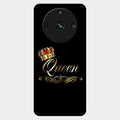 Cute Queen With Crown Glass Case For Realme 11 Pro Plus 5G