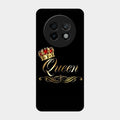 Cute Queen With Crown Glass Case For Realme 13 Plus 5G