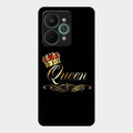 Cute Queen With Crown Glass Case For Realme 15 Pro 5G