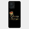 Cute Queen With Crown Glass Case For Realme 9 Pro Plus 5G