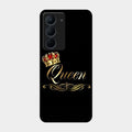 Cute Queen With Crown Glass Case For Realme Narzo 80X 5G