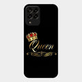 Cute Queen With Crown Glass Case For Samsung Galaxy M33 5G