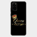 Cute Queen With Crown Glass Case For Samsung Galaxy S20 Plus
