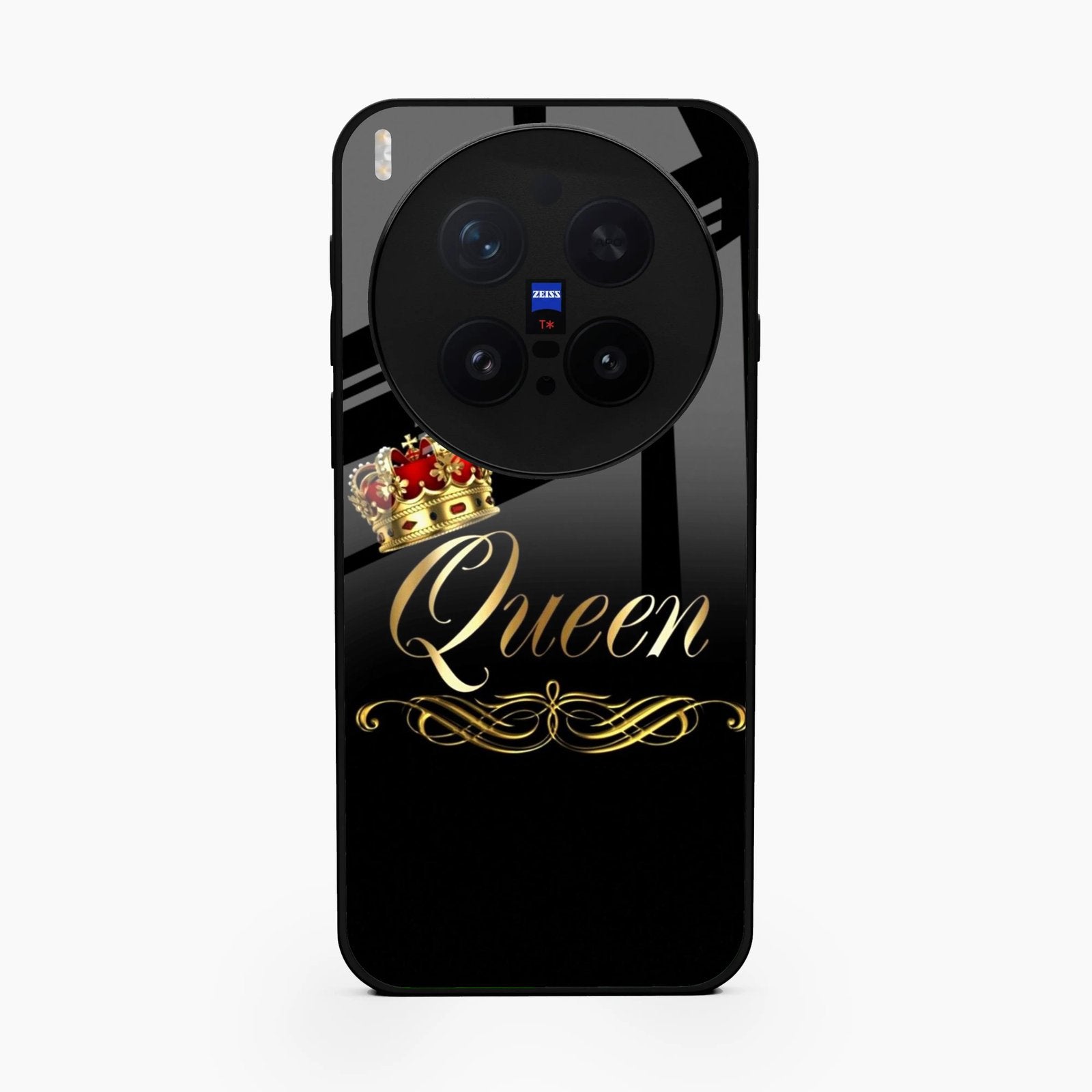 Cute Queen With Crown Glass Case For Vivo X300 Pro 5G