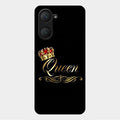Cute Queen With Crown Glass Case For Vivo Y18I