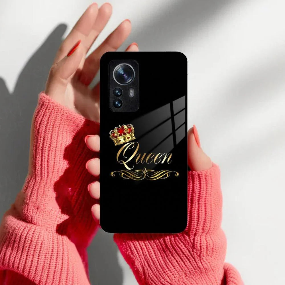Cute Queen With Crown Glass Case For Redmi/Xiaomi - ShopOnCliQ