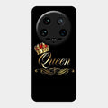 Cute Queen With Crown Glass Case For Xiaomi 14 Ultra