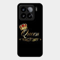 Cute Queen With Crown Glass Case For Xiaomi 15 5G