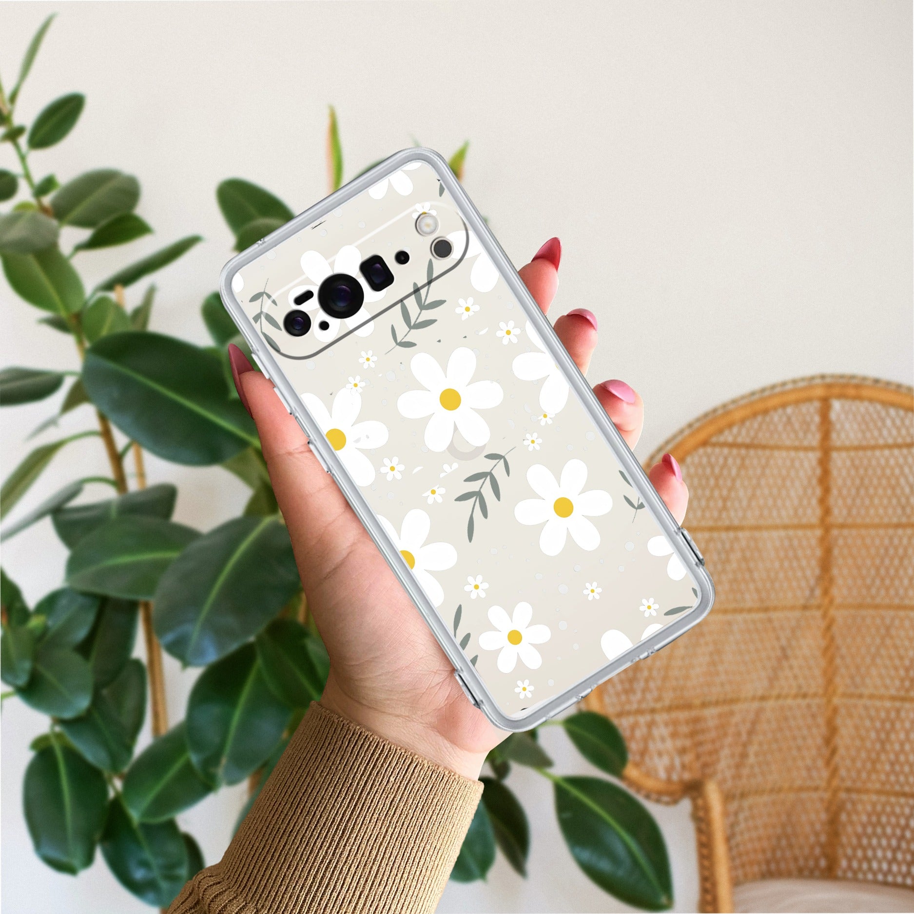 Daisy Bloom Transparent Silicon Case For Google - ShopOnCliQ