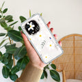 Daisy Bloom Transparent Silicon Case For iQOO 12 5G