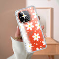Daisy Bloom Transparent Silicon Case For iQOO Neo 10 5G