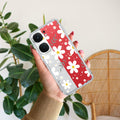 Daisy Bloom Transparent Silicon Case For iQOO Neo 9 Pro 5G