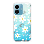 Daisy Bloom Transparent Silicon Case For iQOO Z6 Lite 5G