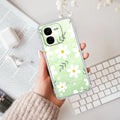 Daisy Bloom Transparent Silicon Case For iQOO Z9x 5G
