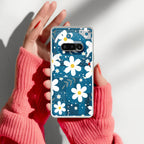 Daisy Bloom Anti Yellow Case For Nothing Phone 3A 5G