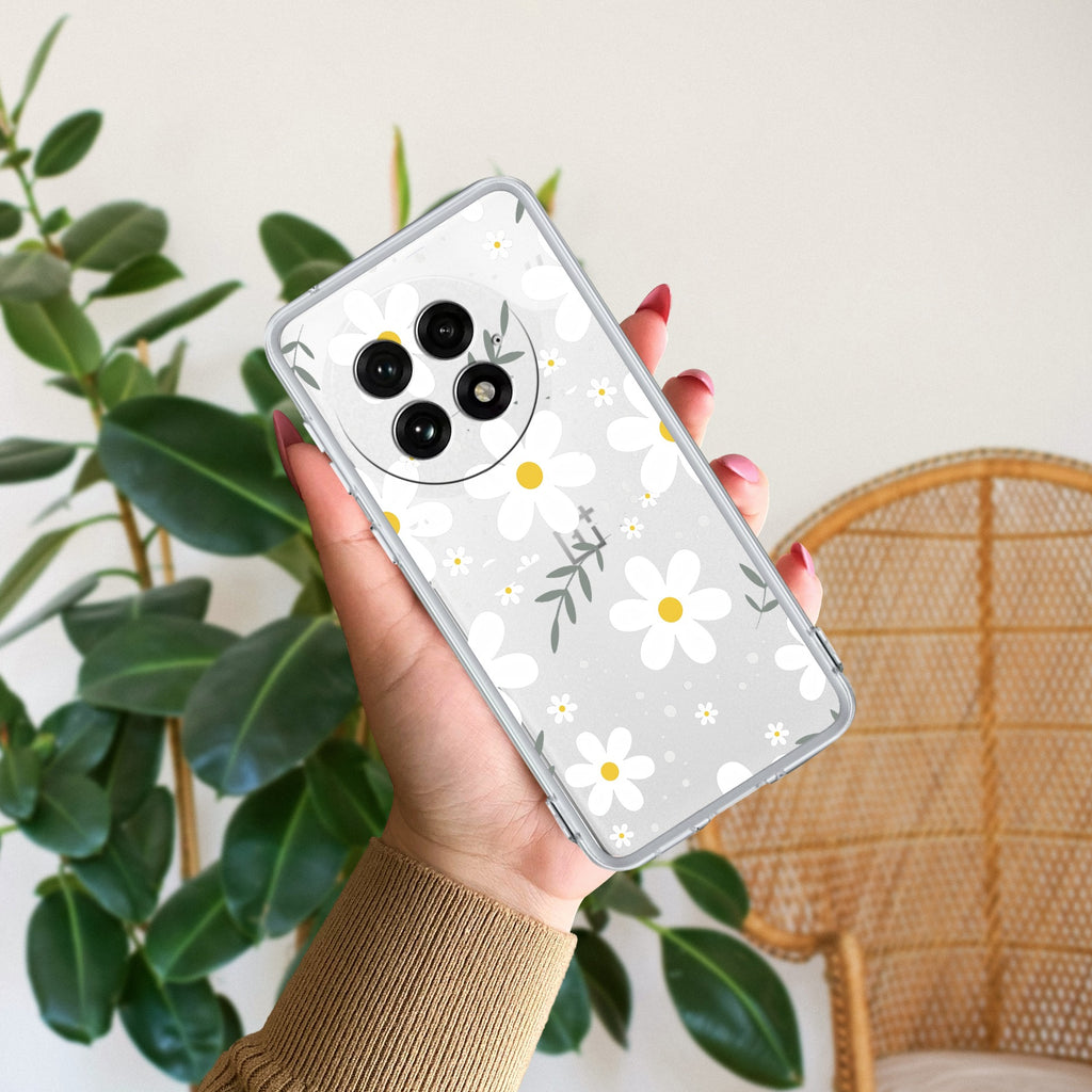 Daisy Bloom Anti Yellow Case For OnePlus 13 5G
