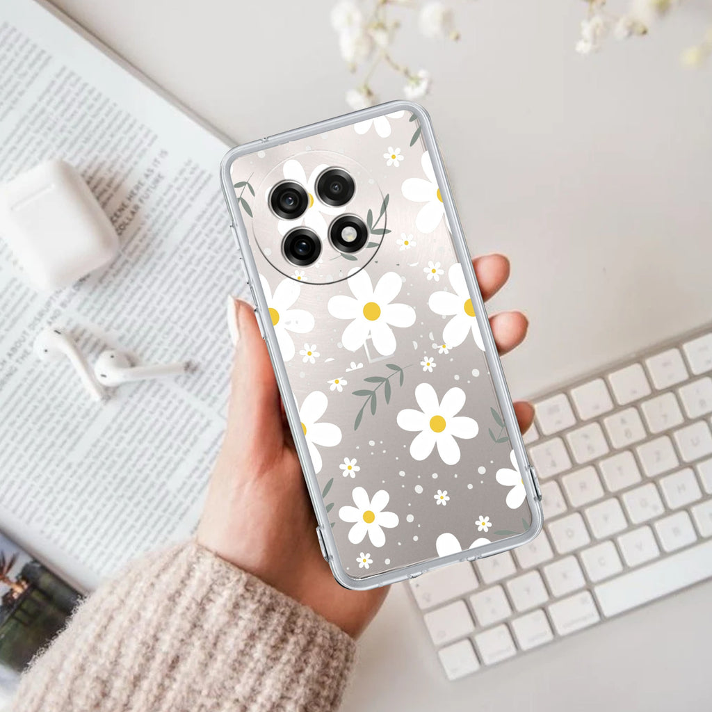 Daisy Bloom Anti Yellow Case For OnePlus 13R 5G
