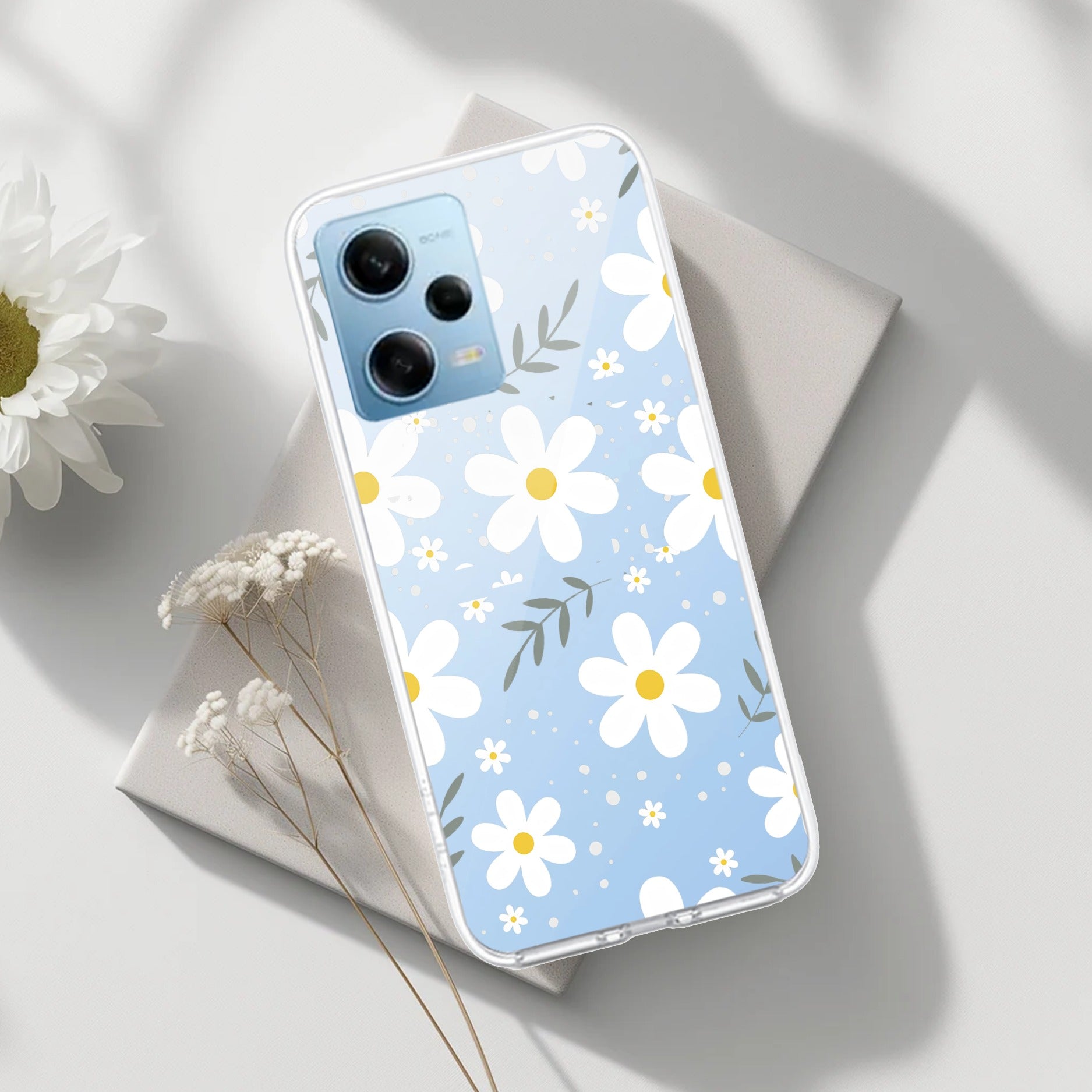 Daisy Bloom Anti Yellow Case For Redmi Note 12 5G