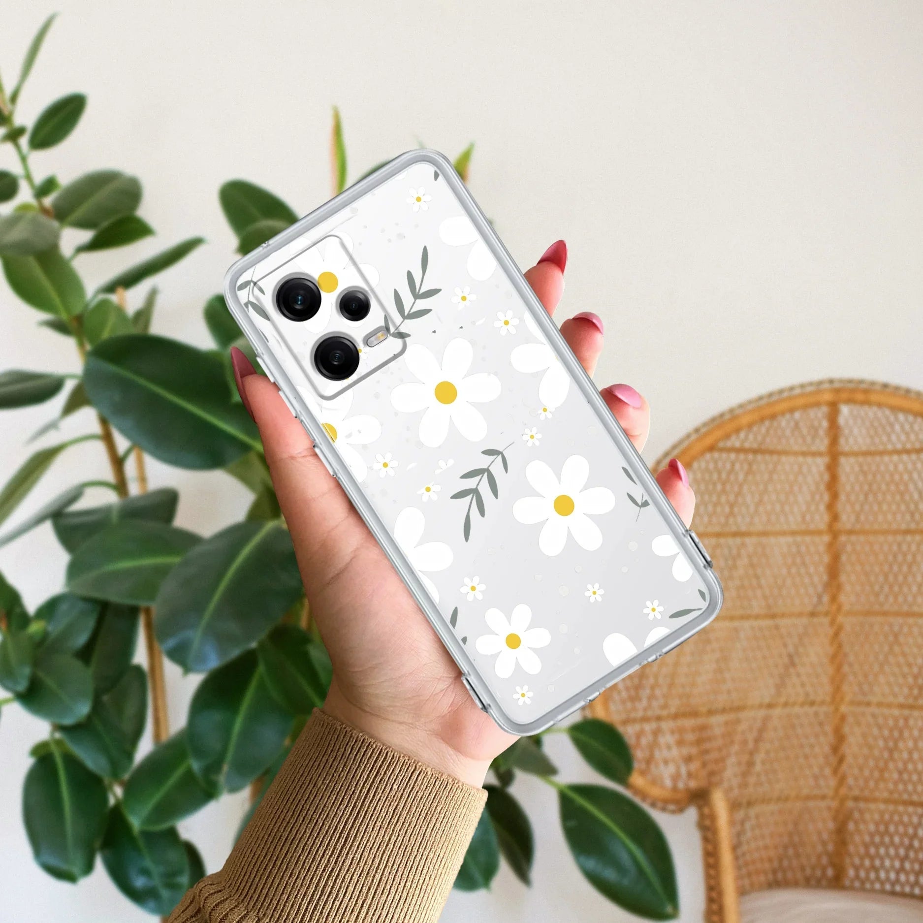 Daisy Bloom Transparent Silicon Case For Redmi/Xiaomi - ShopOnCliQ