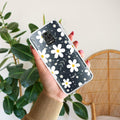 Daisy Bloom Transparent Silicon Case For Redmi Note 10 lite