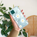 Daisy Bloom Transparent Silicon Case For Samsung Galaxy M42 5G