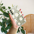 Daisy Bloom Anti Yellow Case For Samsung Galaxy S21 Plus