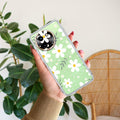 Daisy Bloom Transparent Silicon Case For Vivo T3X 5G