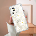Daisy Bloom Transparent Silicon Case For Vivo T4 Ultra 5G
